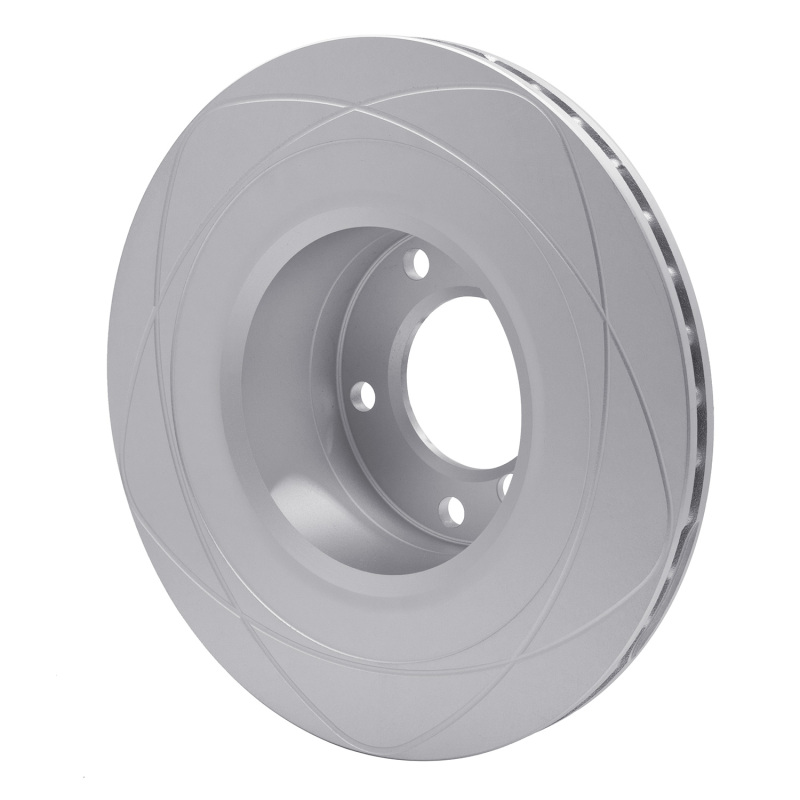 Mercedes-Benz G55 AMG Brake Rotor (1) - Rear - R1 Concepts - Slotted GeoSPEC Coated - `05-`11